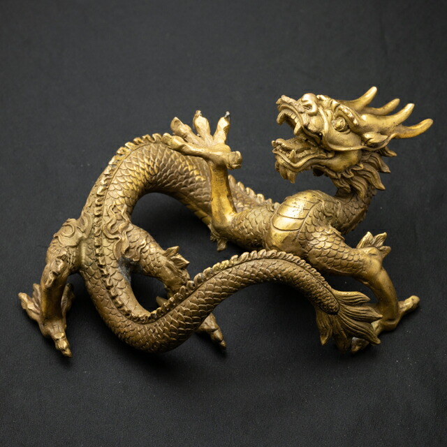 楽天市場】【改運】銅製の笑龍（風水の龍、龍の置物） : 風水大吉堂