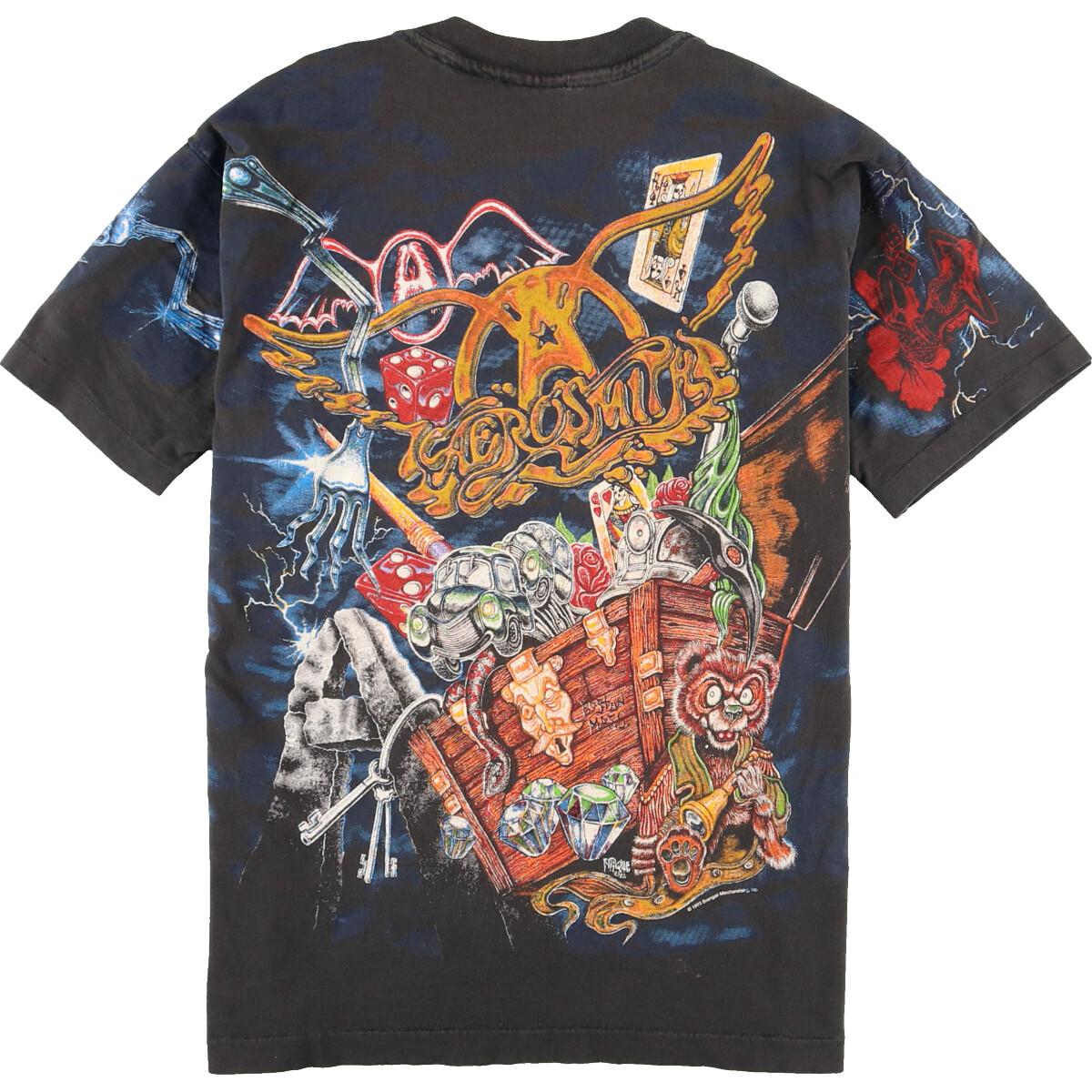 楽天市場】90年代 giant AEROSMITH エアロスミス バンドTシャツ USA製