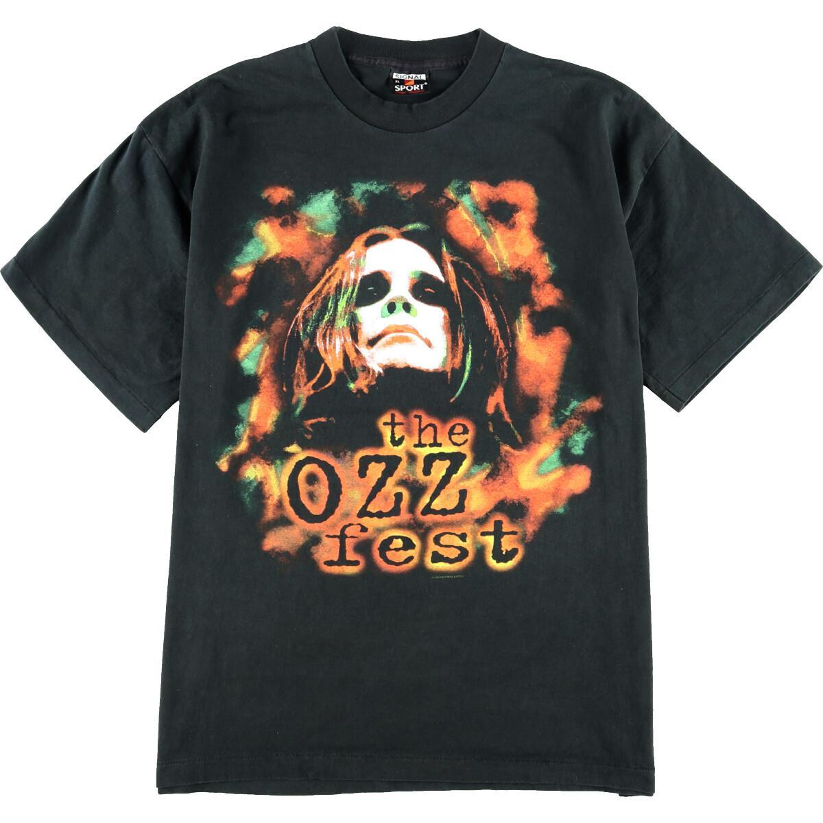1999年ozzfestオズフェスオズボーンロックTツアーTヴィンテージT OZZY