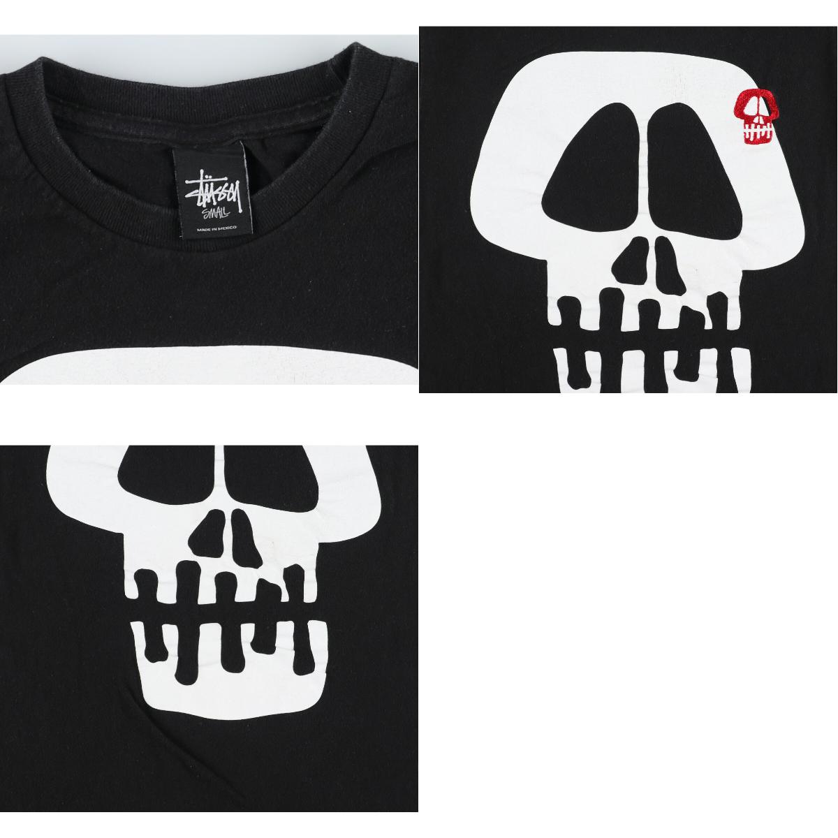 楽天市場】ステューシー STUSSY ドクロ柄 スカル柄 サーフ スケートT