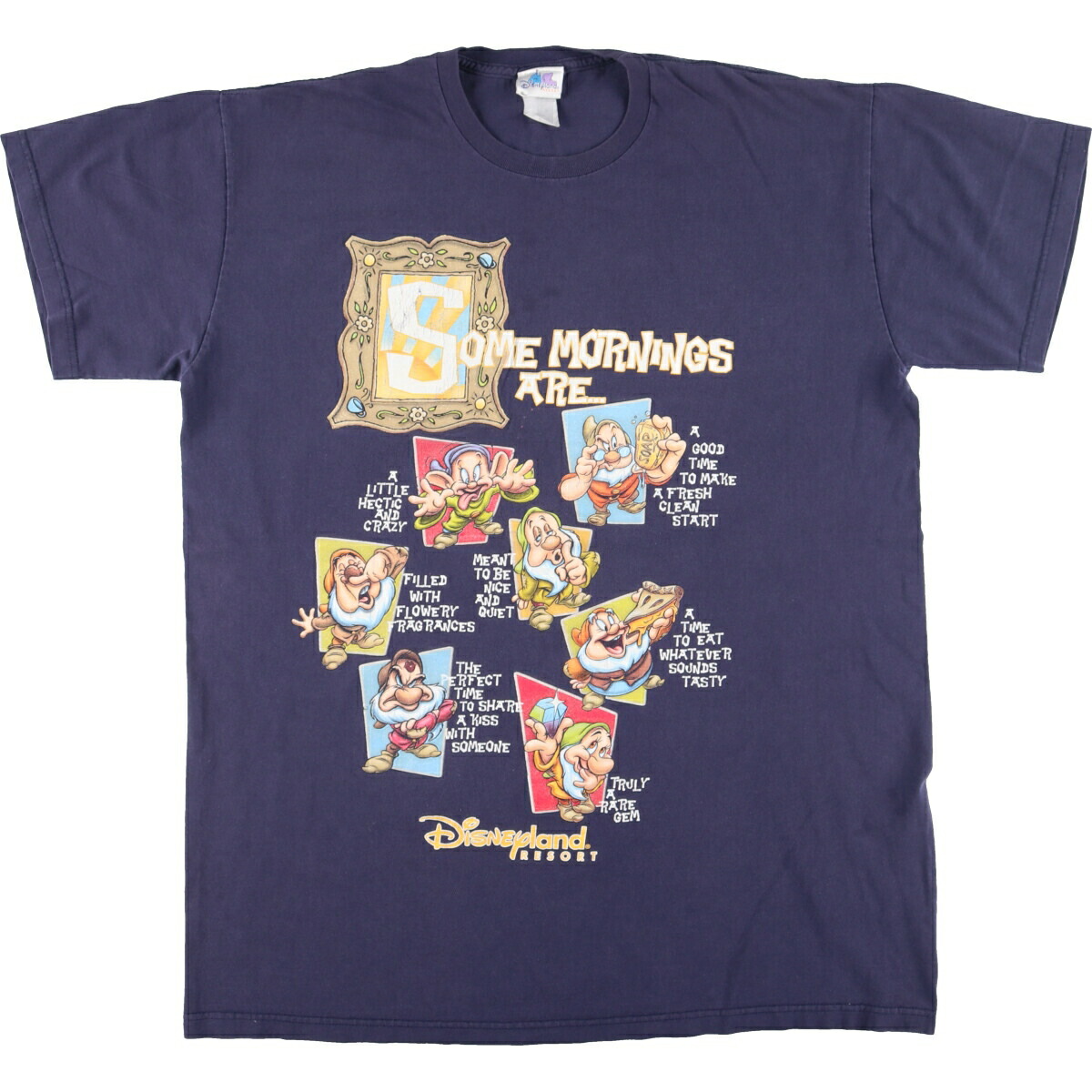 楽天市場】古着 90'S Disney land RESORT 白雪姫 七人の小人 ラメ