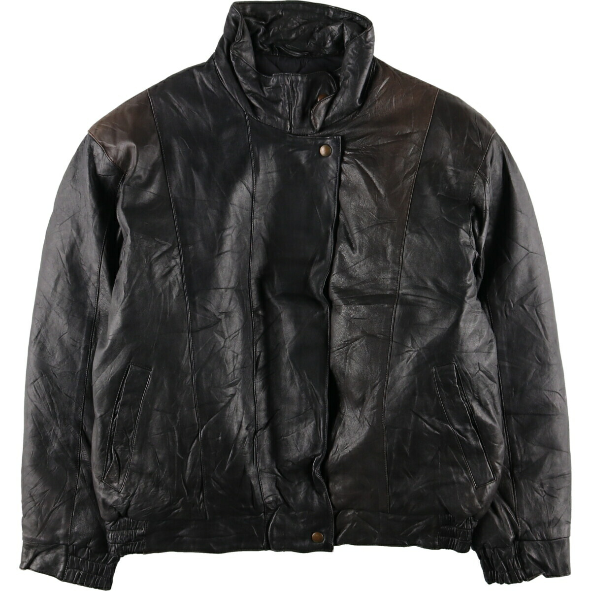 楽天市場】古着 90'S エディーバウアー Eddie Bauer レザージャケット