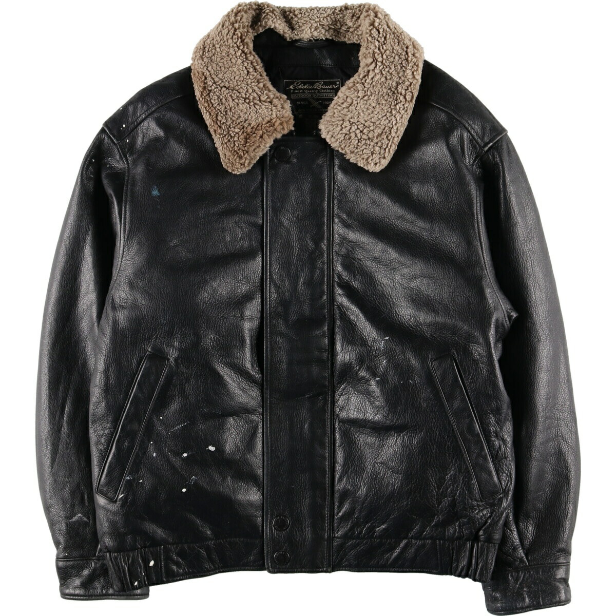 楽天市場】古着 エディーバウアー Eddie Bauer レザージャケット