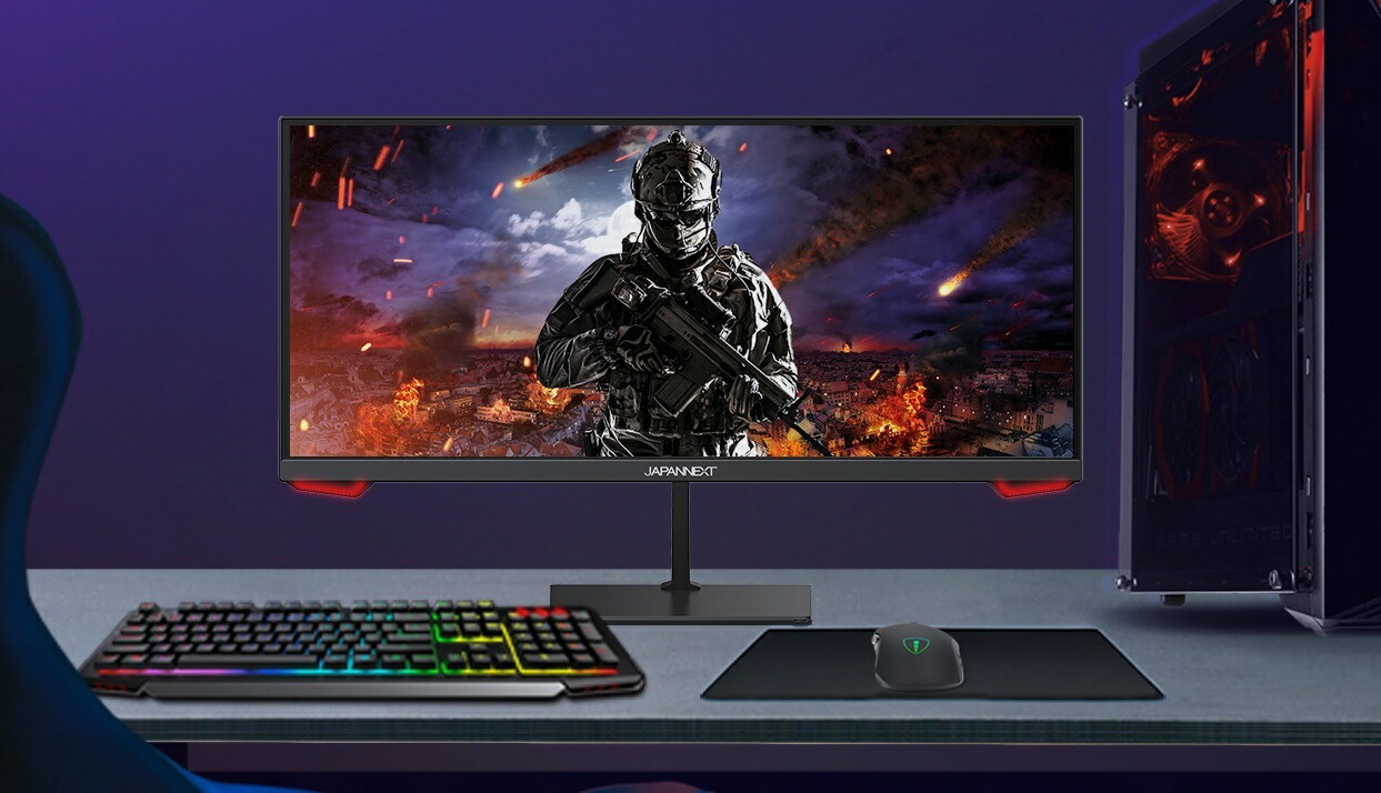 楽天市場】JAPANNEXT ゲーミングモニター 23.3インチ VAパネル WFHD