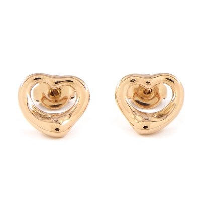楽天市場】ティファニー Tiffany & Co. ピアス オープン ハート 幅11mm
