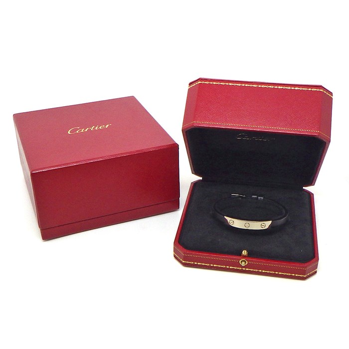 楽天市場】カルティエ Cartier ブレスレット ラブ プレート 3モチーフ