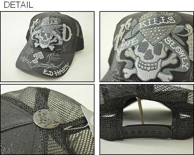 楽天市場】Ed Hardy（エドハーディー） ラインストーン メッシュ