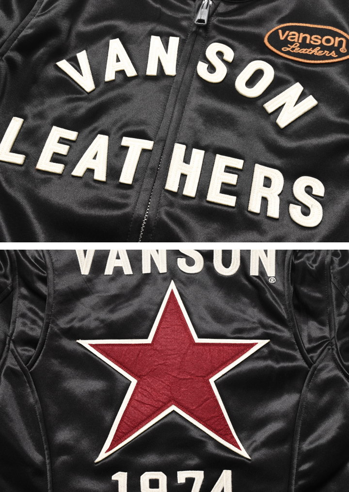 楽天市場】バンソン VANSON ライダース 復刻モデル ワンスター 刺繍