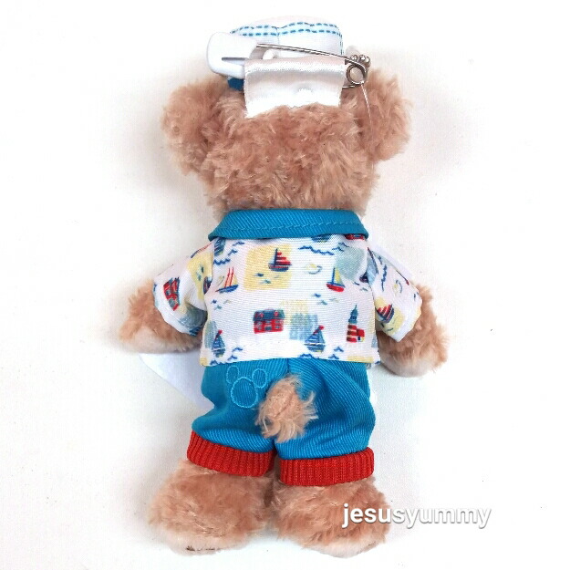 ♡サニーファン♡2019年♡ダッフィー＆フレンズ♡ぬいぐるみバッヂ