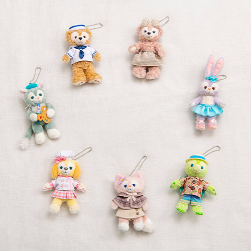 ダッフィー＆フレンズ シェリーメイ ダッフィー ぬいぐるみバッジ