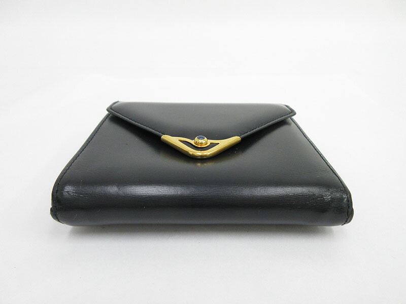 楽天市場】Cartier(カルティエ) サファイアライン がま口財布 二つ折り