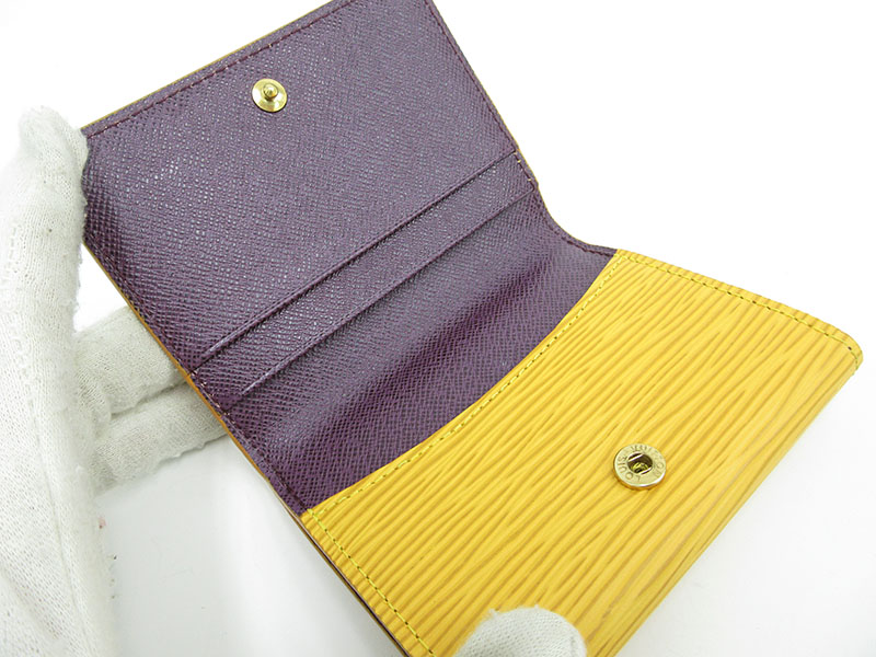 楽天市場】LOUIS VUITTON(ルイヴィトン) エピ ラドロー M63309 黄色