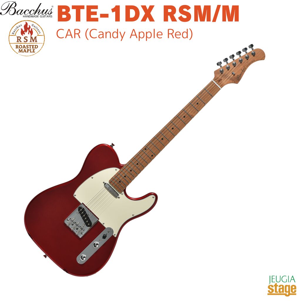 Bacchus エレキギター ストラトキャスタータイプ レッド バッカス