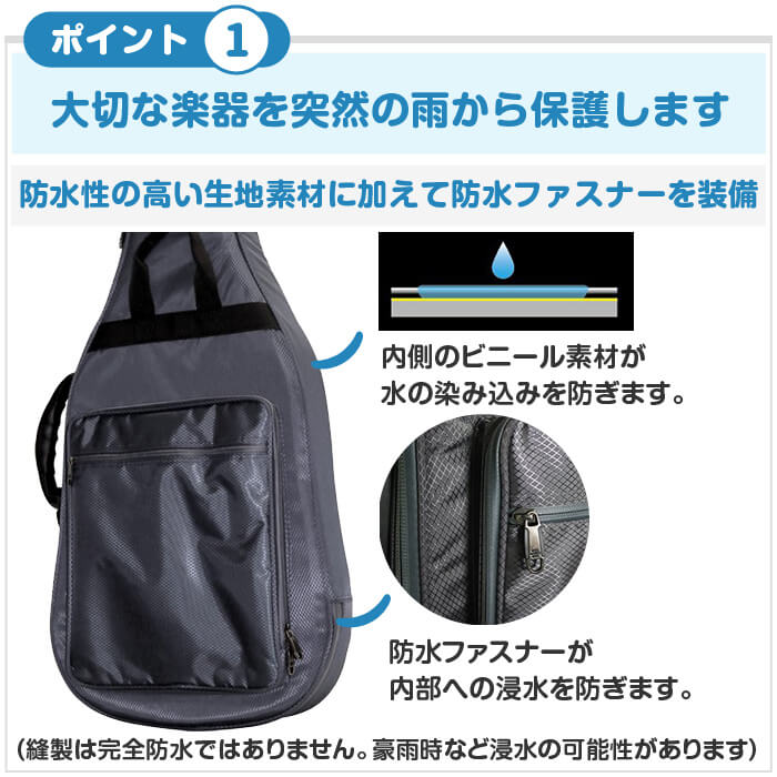 楽天市場】ベースケース 防水 エレキベース ケース KC GB-EB1