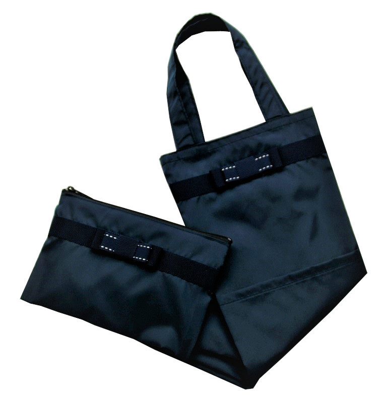 楽天市場】お受験 傘袋 紺 親子傘袋 2WAY ポーチ付き 学校 ナイロン製