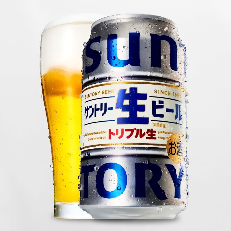 楽天市場】サントリー 生ビール トリプル生 350ml × 24本 : 酒食材基地