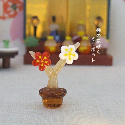 楽天市場】ガラス細工 梅の通販