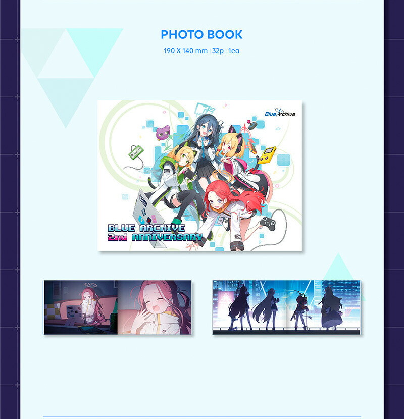 韓国限定」ブルーアーカイブ2周年記念OST アルバムパッケージ セット