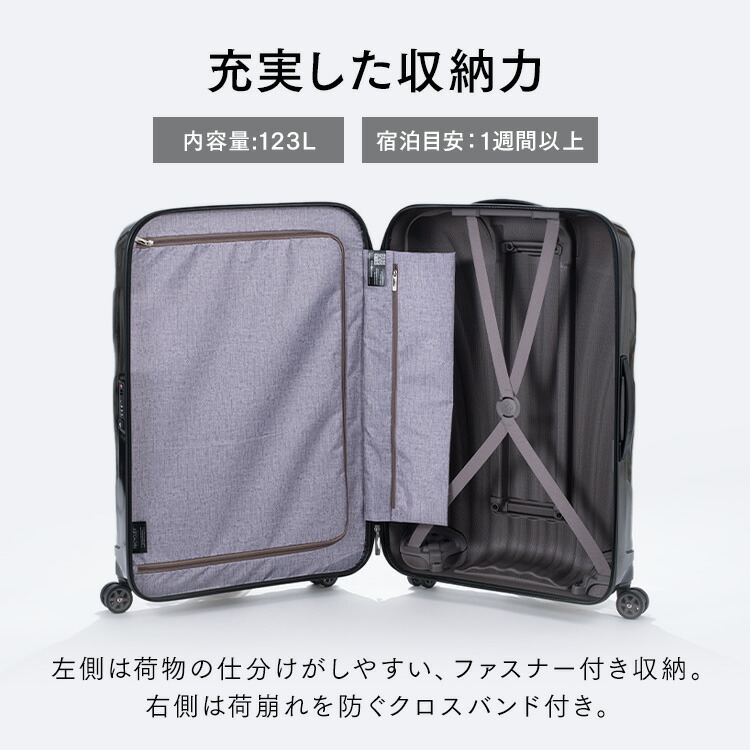 楽天市場】サムソナイト スーツケース シーライト Lサイズ スーツ