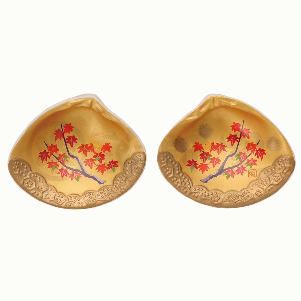 楽天市場】陶器 結婚祝い 出産祝い 夫婦円満/ 須はら錦彩貝合わせ