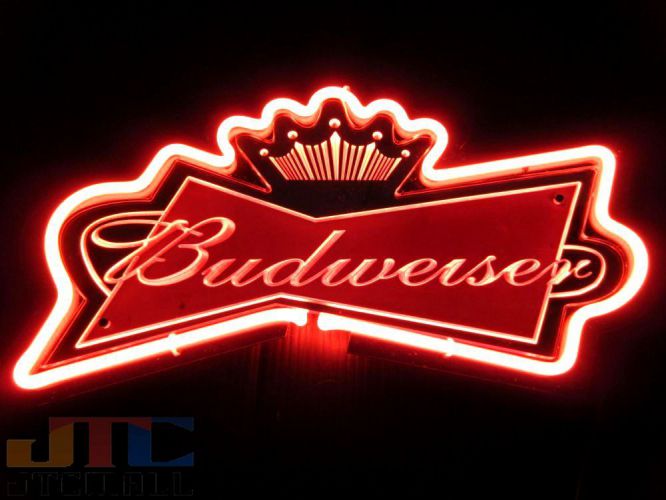 ビンテージ！Budweiser バドワイザー ネオン看板 ネオンサイン