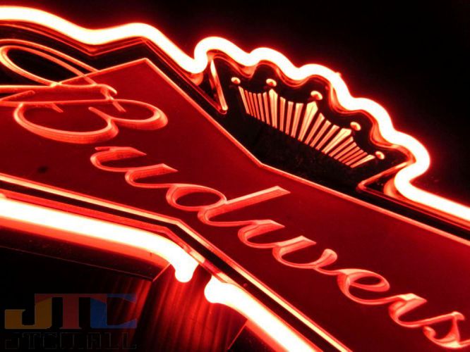 ビンテージ！Budweiser バドワイザー ネオン看板 ネオンサイン