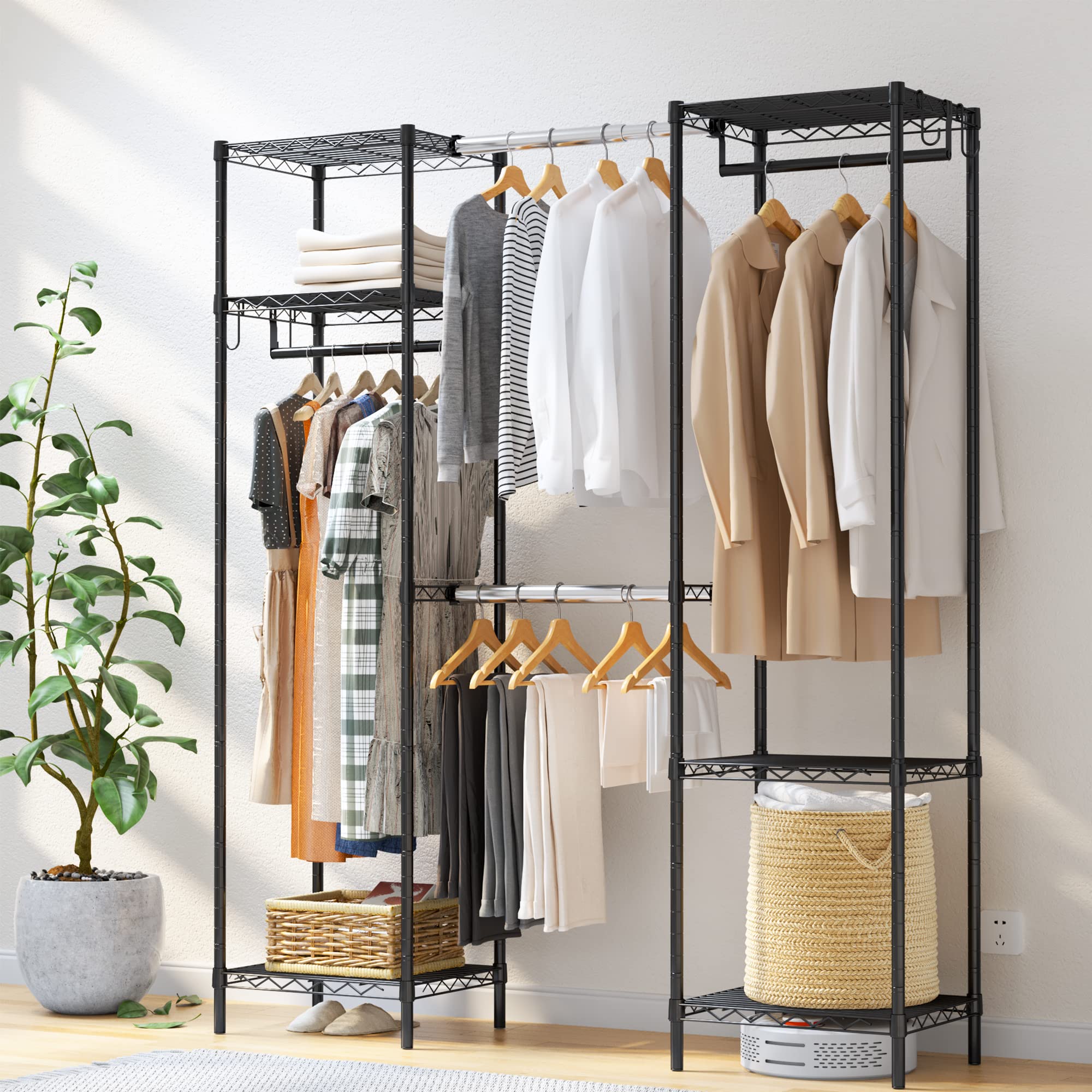 ハンガーラック アイアン 黒 ガス管 水管 パイプ 店舗 什器