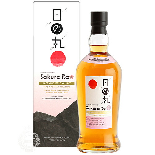 楽天市場】日の丸ウイスキー Sakura Ra さくら・ら ジャパニーズ