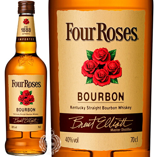 楽天市場】フォアローゼズ ケンタッキー ストレート バーボン