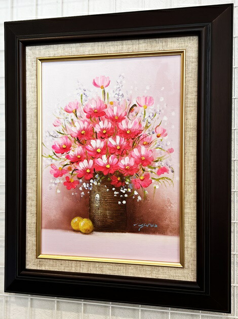 美しい油彩画 花のアレンジメント 美しい油彩画 花のアレンジメント