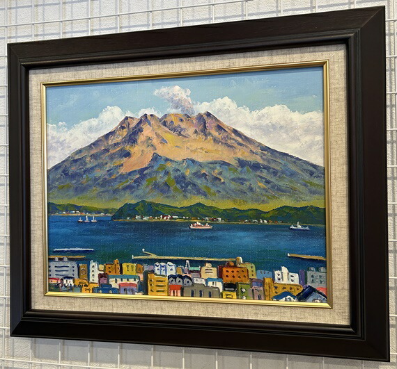 風景画です。油絵で描かれています。心を揺さぶります。 西村拡人 『