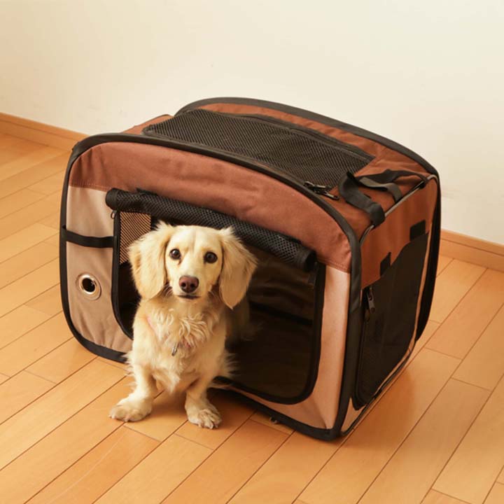 楽天市場】犬 ケージ 折りたたみ ソフトタイプ 超小型犬 猫 Sサイズ