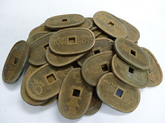 美品❗①天保通宝 16枚 小判 アンティーク 旧貨幣古貨幣 古銭昔のお金