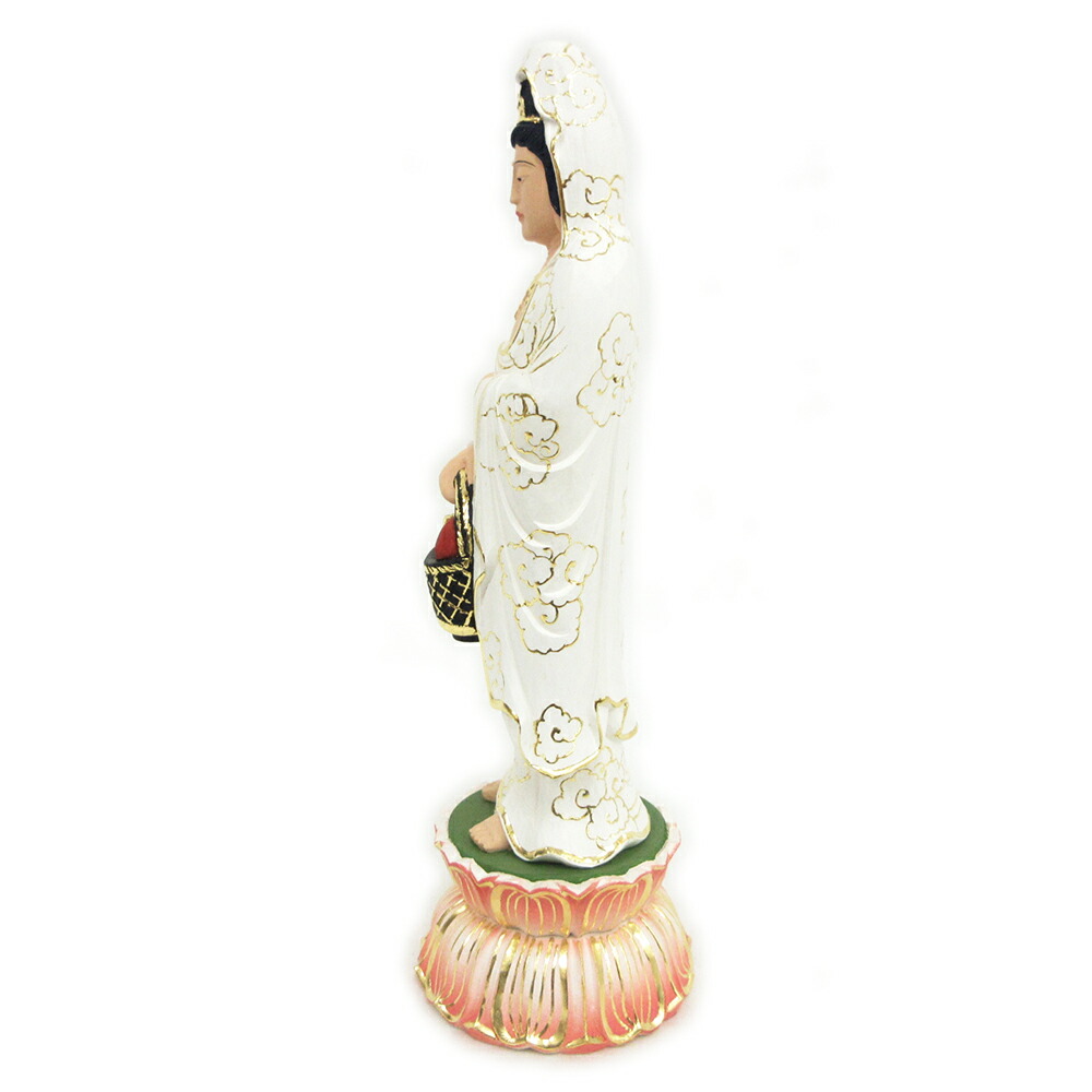 鹿角造 厨子入水瓶観音 】 携行仏 豆観音 桐箱付き K0905K 10196_3.jpg