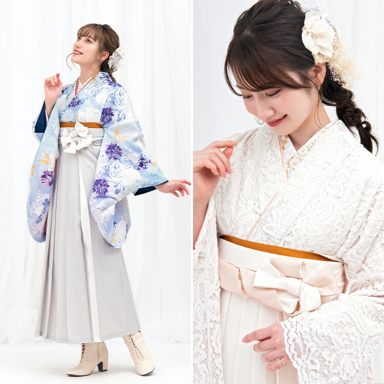 楽天市場】【単品】 バイカラー袴(切替え袴) ぼかしバイカラー袴