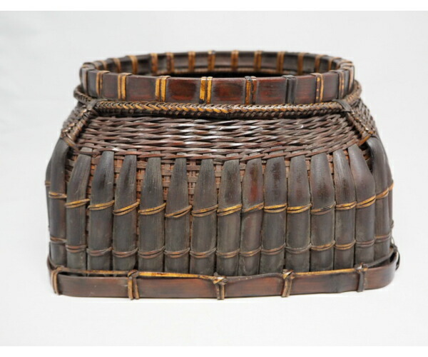 楽天市場】唐物写底四方脛当炭斗 炉用 島田竹宝斎 : 京都 茶道具 出野祐