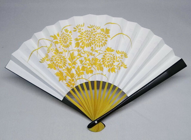 楽天市場】茶道表千家歴代御家元新花押集 【新作】6寸5分扇子 黄骨