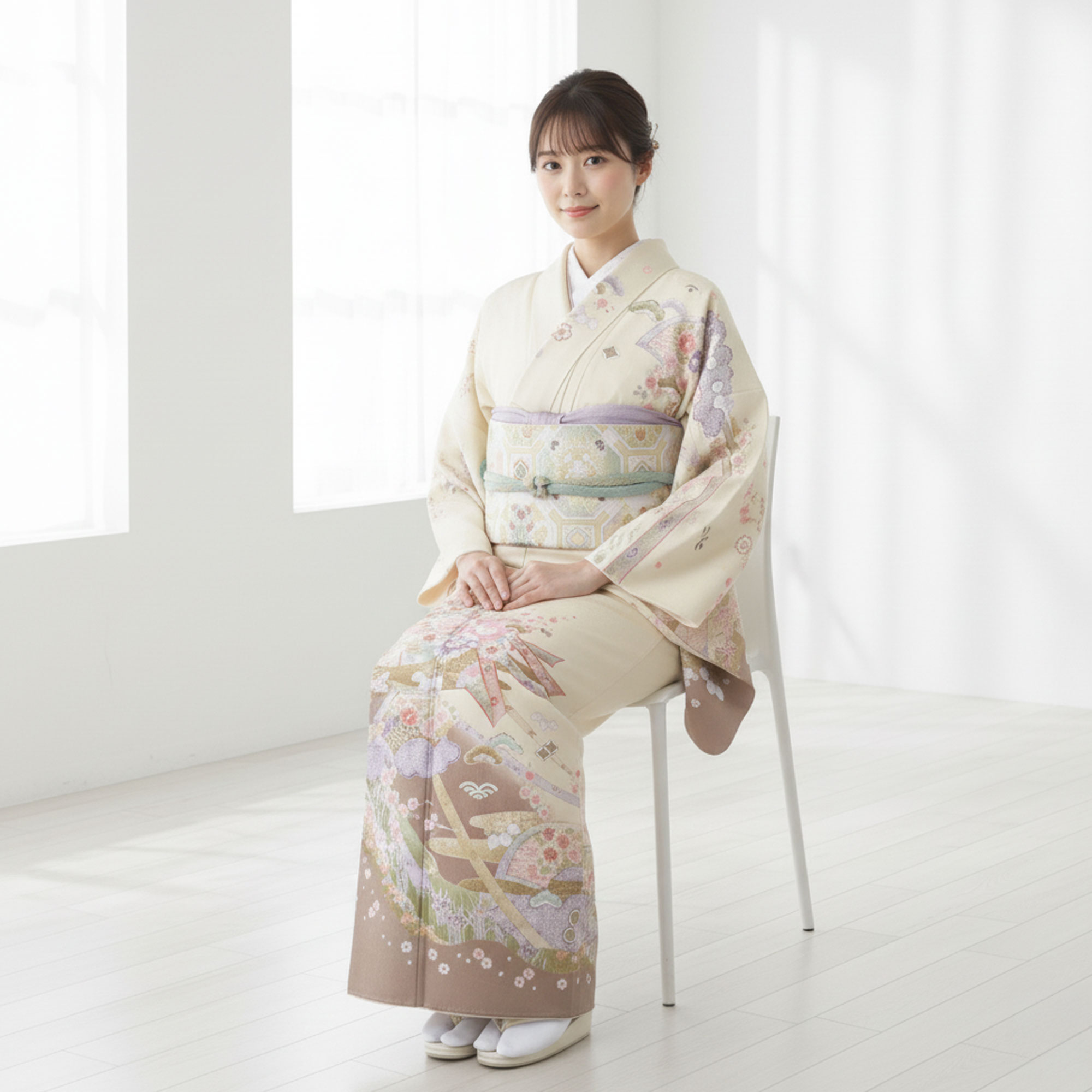 楽天市場】【レンタル】訪問着 着物 貸衣装 フルセット 入学式 卒業式
