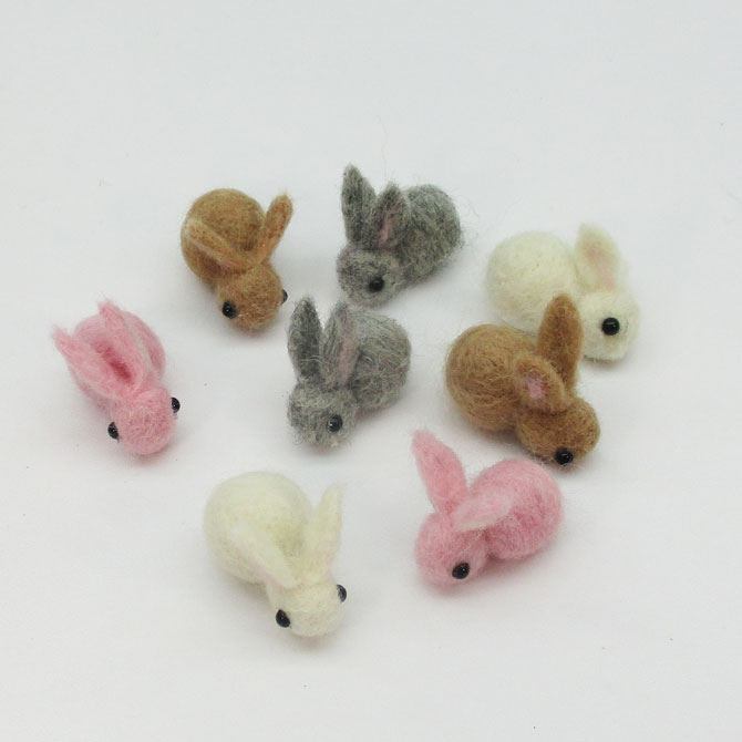 羊毛フェルトうさぎ