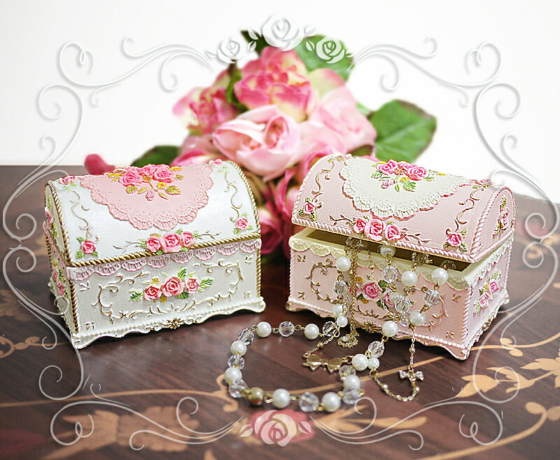 楽天市場】アンティークボックス 宝石箱 ジュエリーボックス