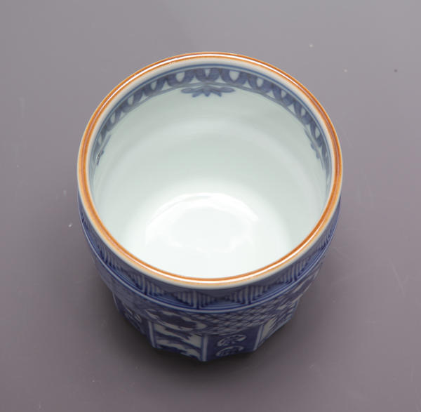 楽天市場】叶松谷作染祥瑞馬絵一ヶ湯呑 【送料無料】【京焼】【清水焼