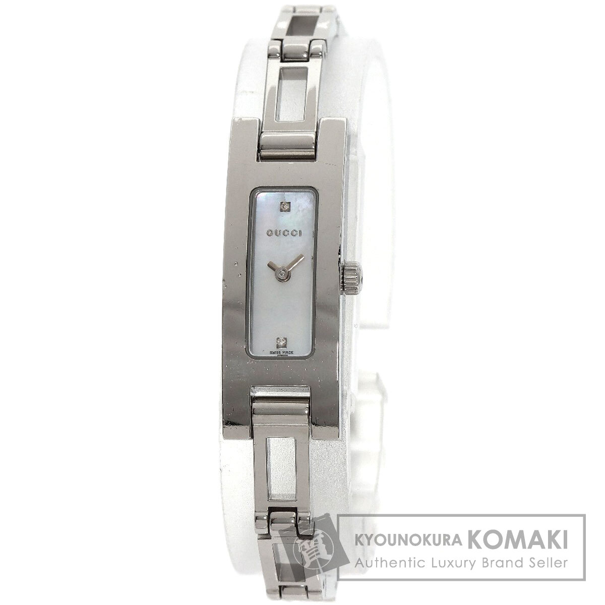電池・ベルト新品 グッチ GUCCI 3900L 腕時計 レザー レディース