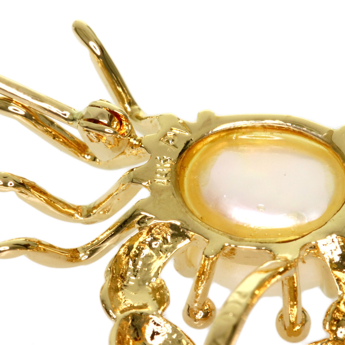 楽天市場】ポンテヴェキオ カニモチーフ パール 真珠 ダイヤモンド