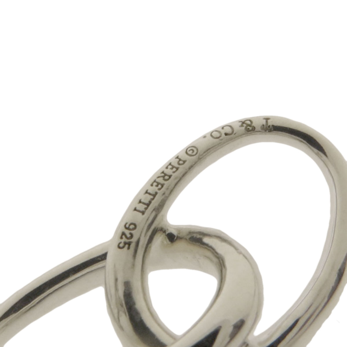 楽天市場】ティファニー ダブルループ イヤリング シルバー レディース