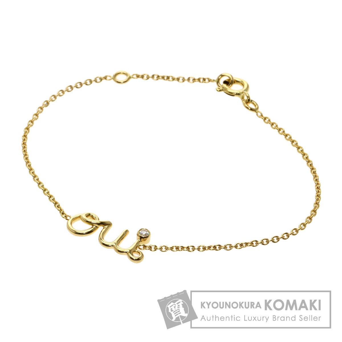 楽天市場】ディオール OUI ダイヤモンド ブレスレット K18イエロー