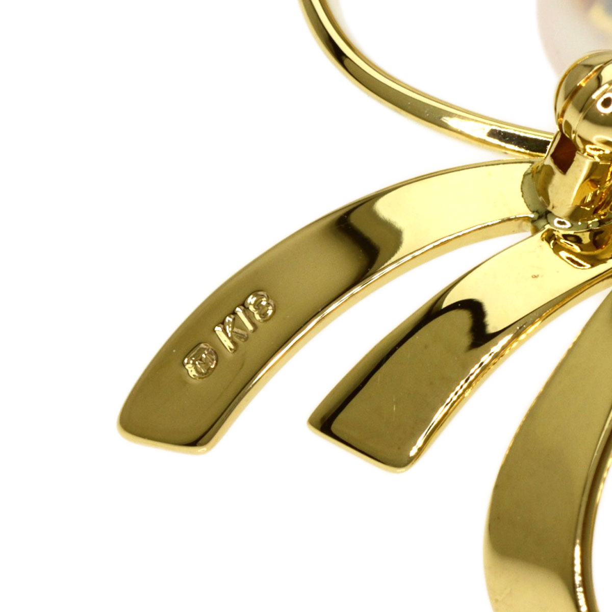 楽天市場】ミキモト パール 真珠 リボンモチーフ ブローチ K18イエロー