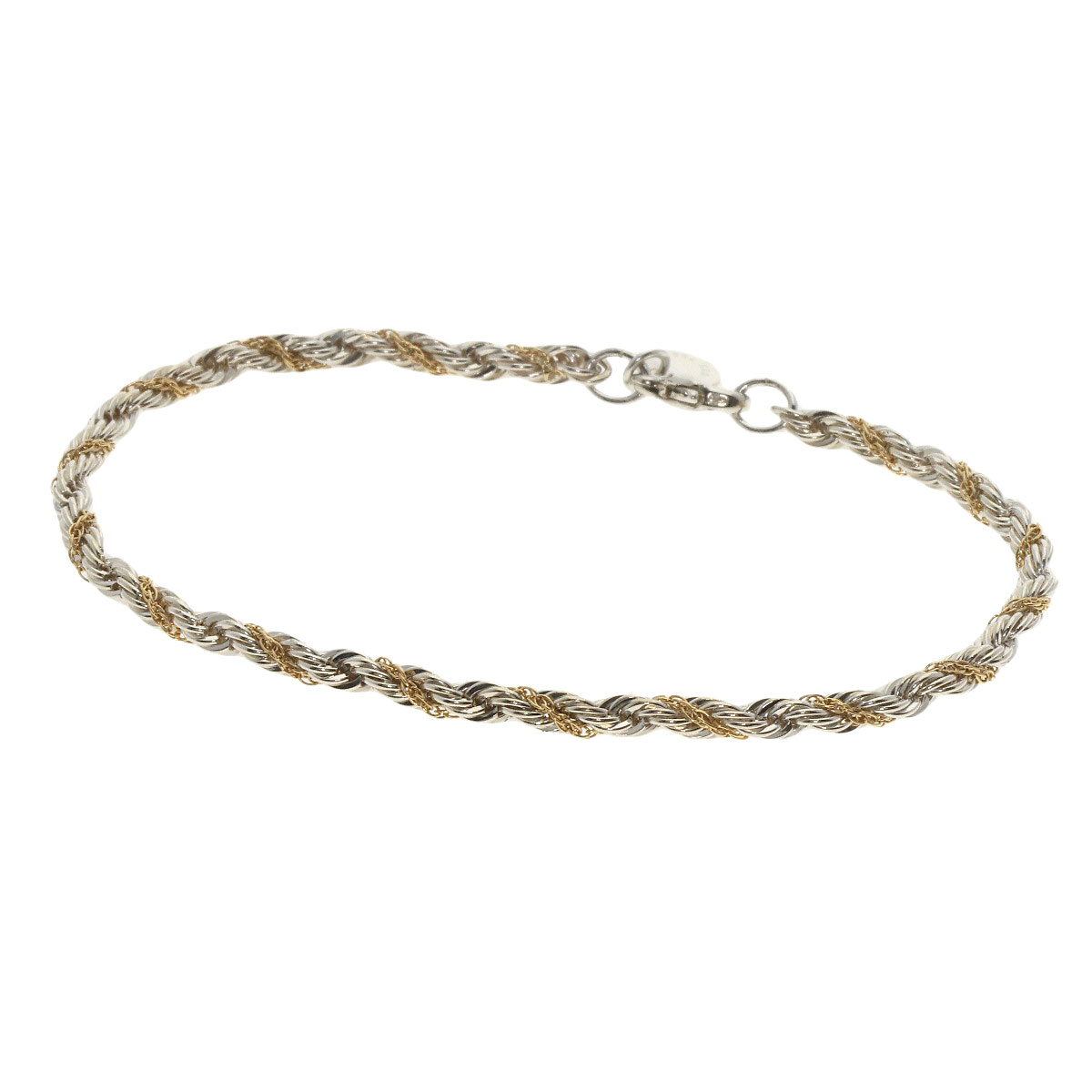 楽天市場】ティファニー ツイスト ロープ コンビ ブレスレット