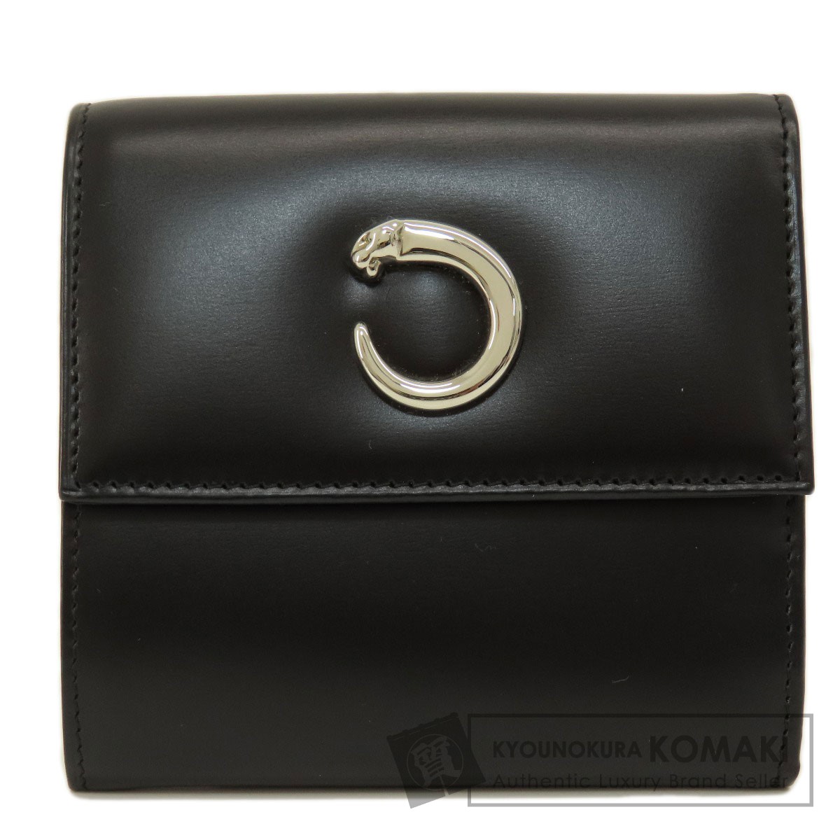 楽天市場】カルティエ 三つ折り財布 パンテール 二つ折り財布（小銭