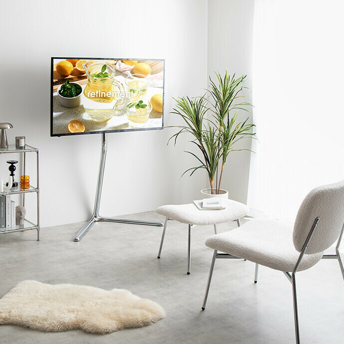 楽天市場】Elsie エルシー テレビスタンド テレビ台 ボード 壁寄せ tv