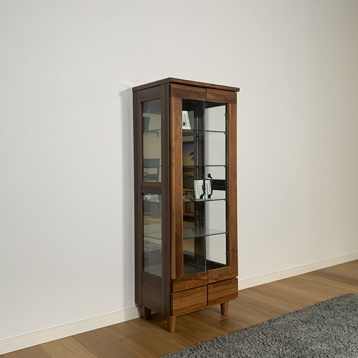 楽天市場】【11日は11％off!】45幅コレクションボード 飾り棚 W450